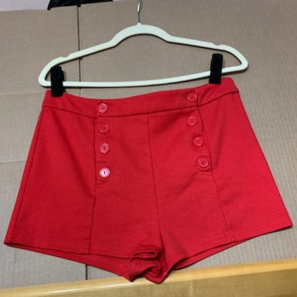 Charlotte Russe Double button front opening shorts